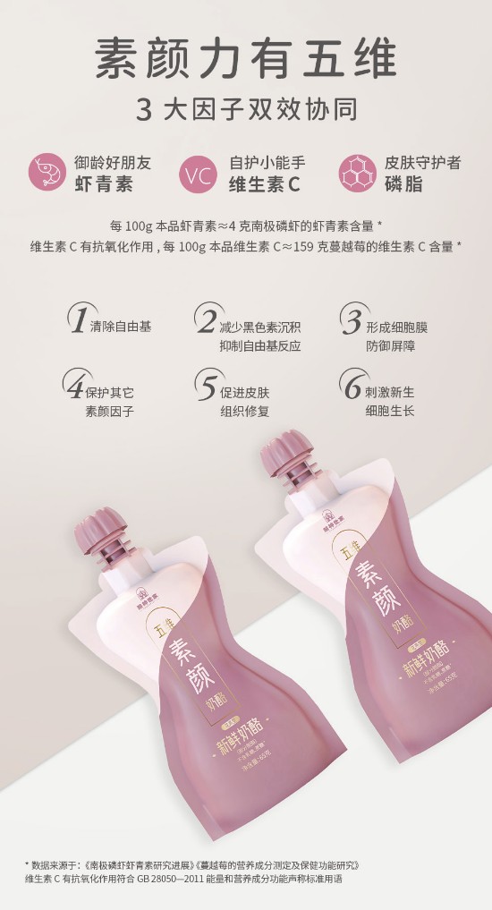 可以吃的护肤品!酪神世家用五维素颜奶酪呵护女性健康